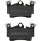 Zimmermann Brake Pad Set, 240101659 240101659 - alternate 1